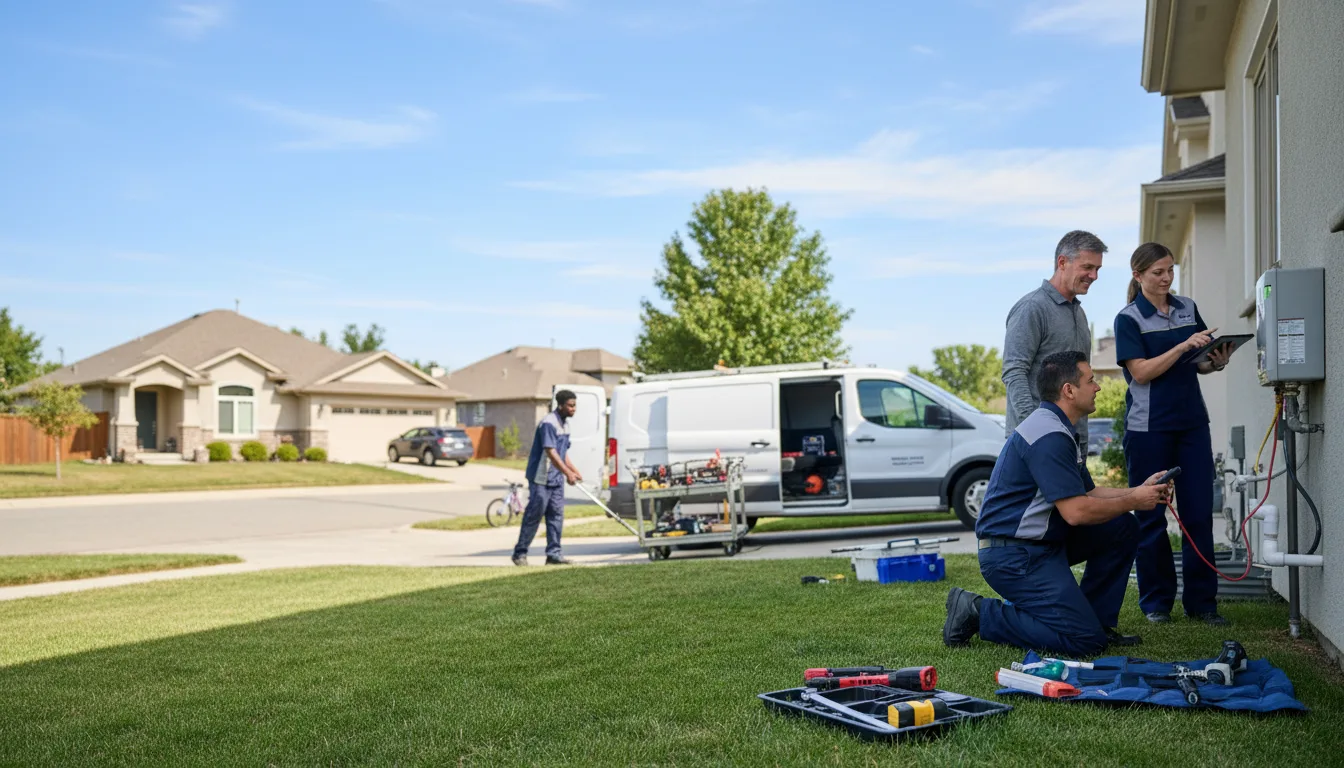 Tankless water heater service in Yale, IA